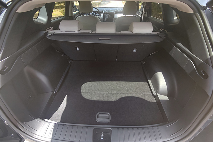 יונדאי טוסון 1.6 טורבו - תא מטען